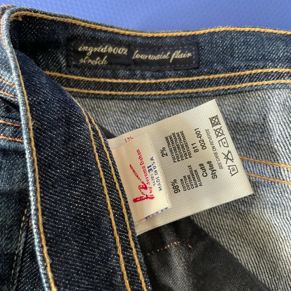 Citizens of humanity Ingrid low waist flare jeans 31/31 - Picture 9 of 9